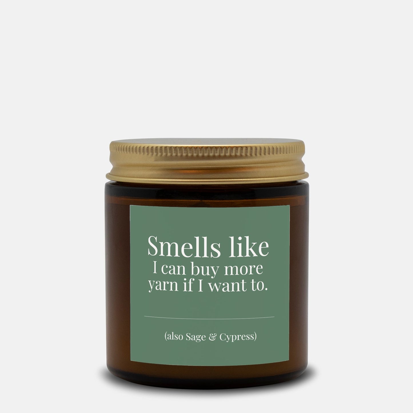 Hand-Poured Soy Wax Candle For Knitters | Sage & Cypress