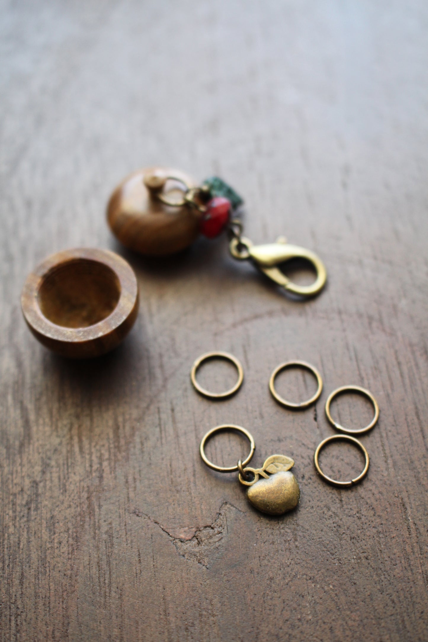 Apple Stitch Marker Keeper