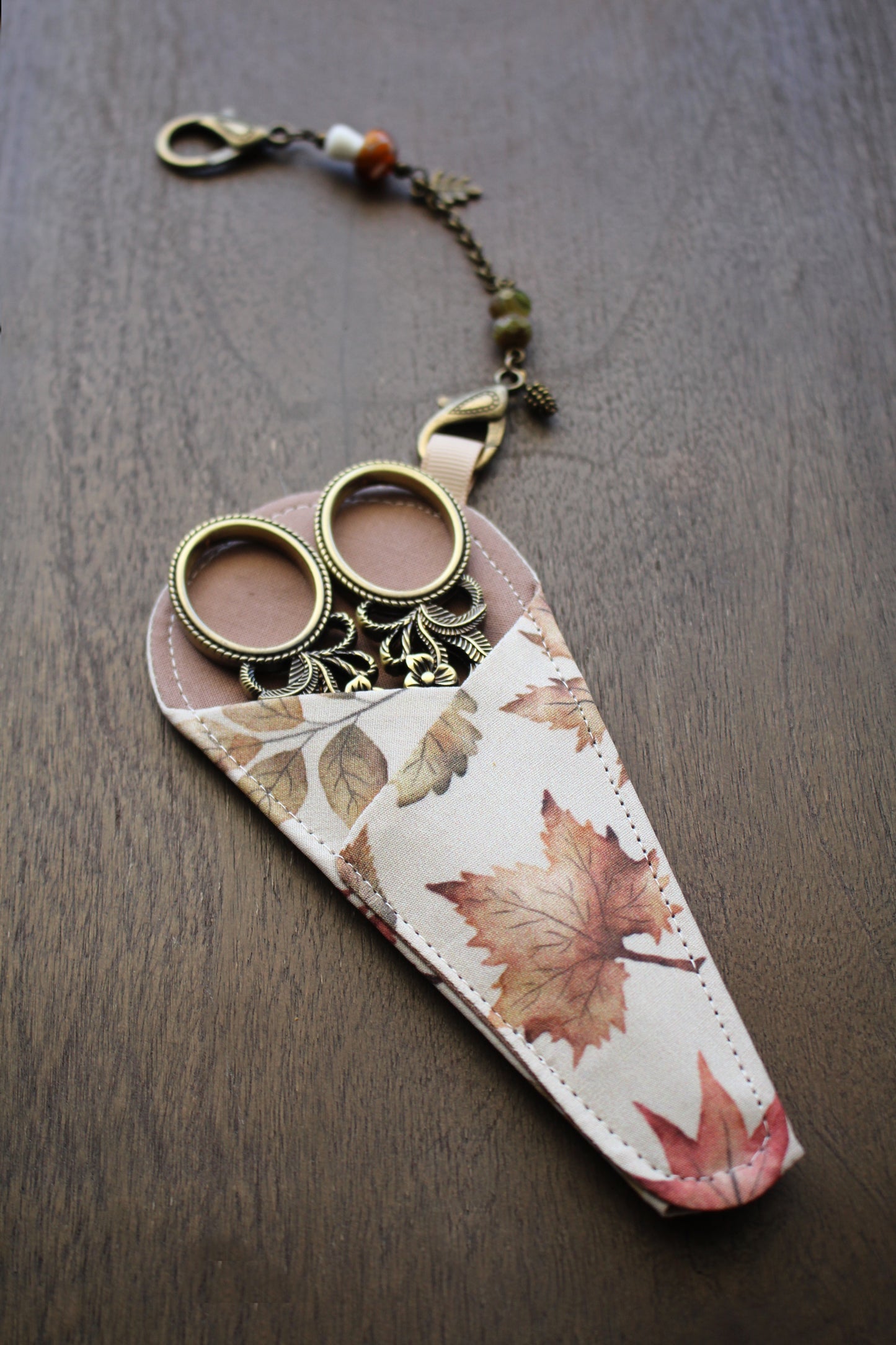 Autumn Leaves Scissor Sleeve