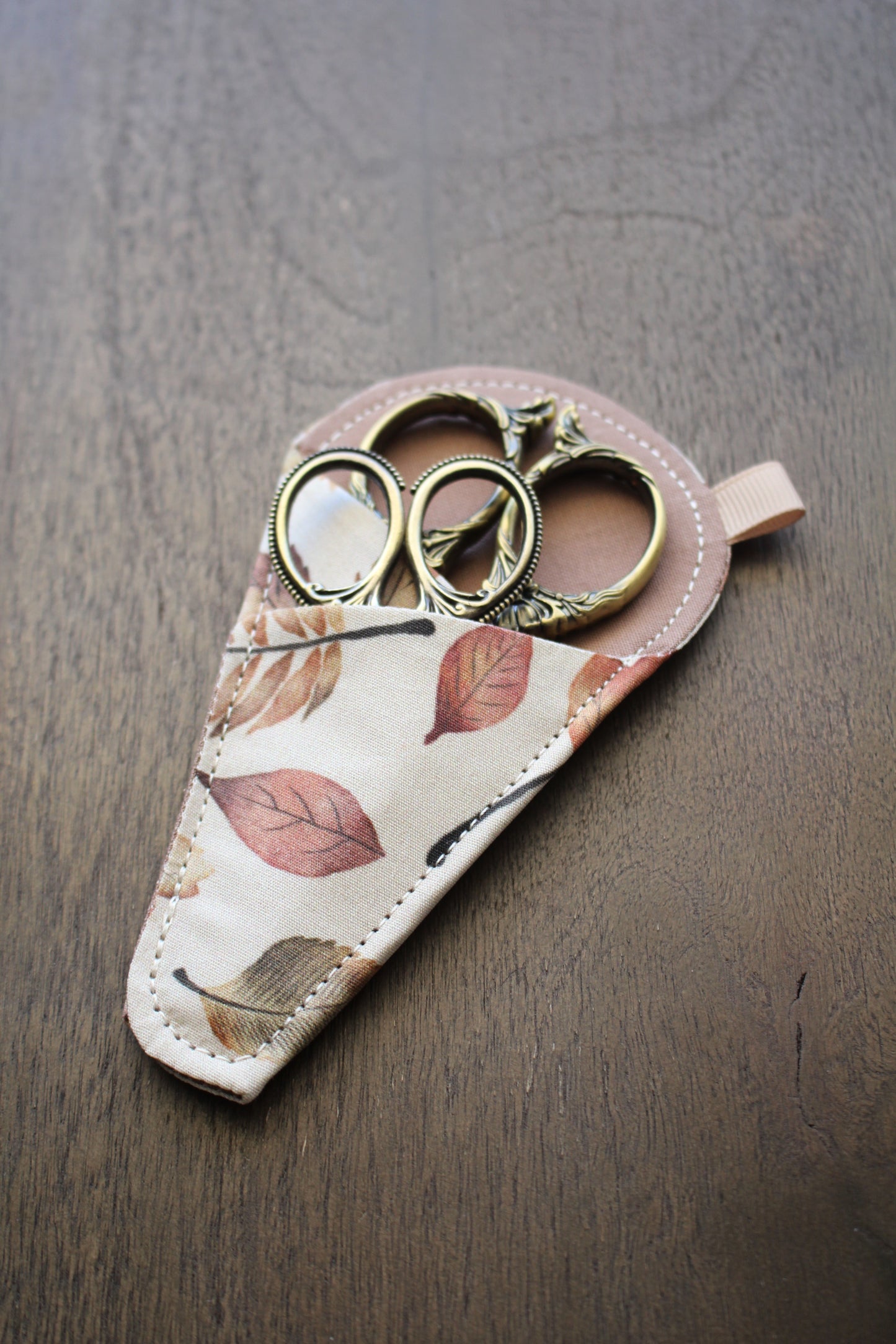 Autumn Leaves Scissor Sleeve