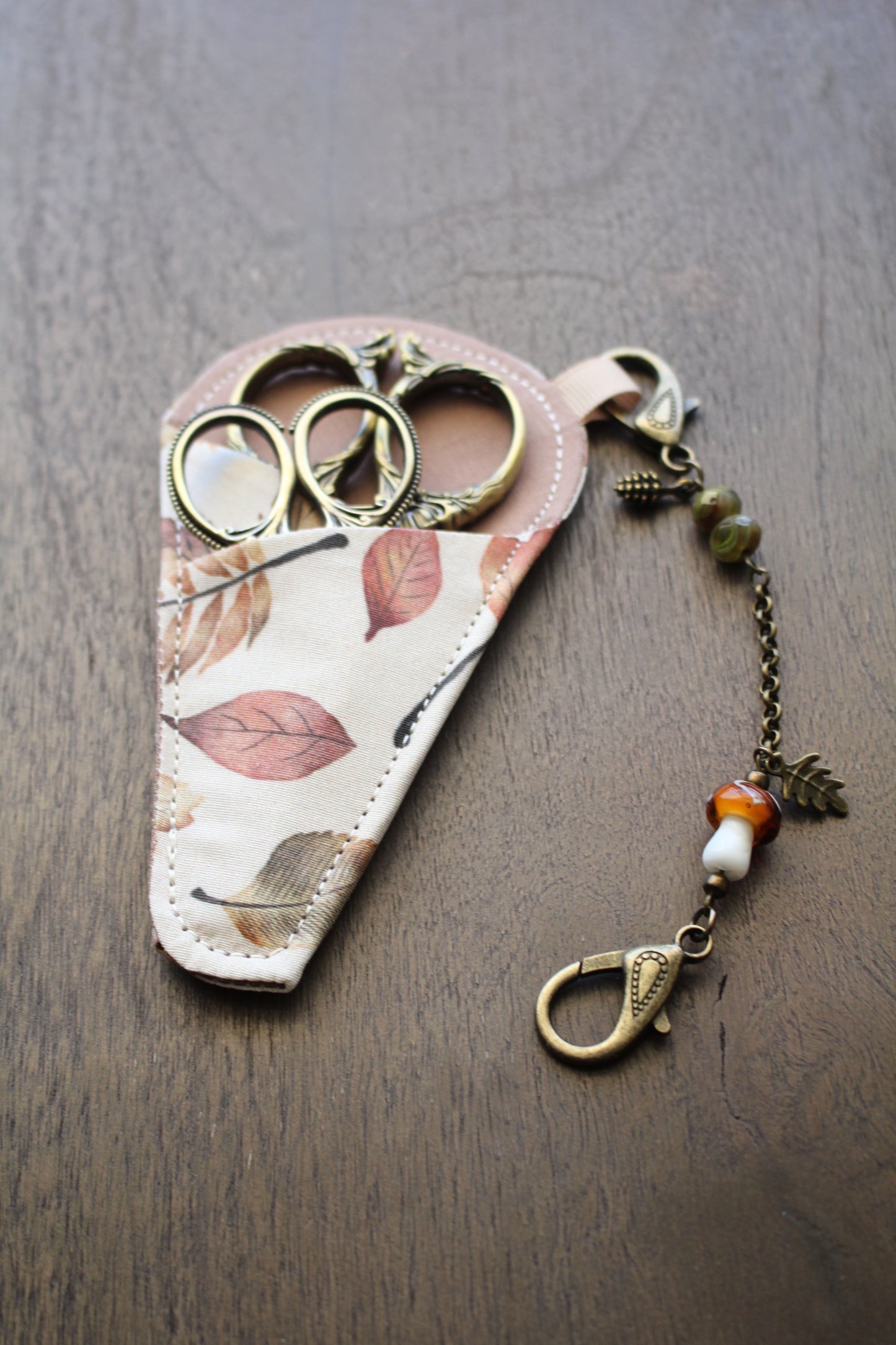 Autumn Leaves Scissor Sleeve