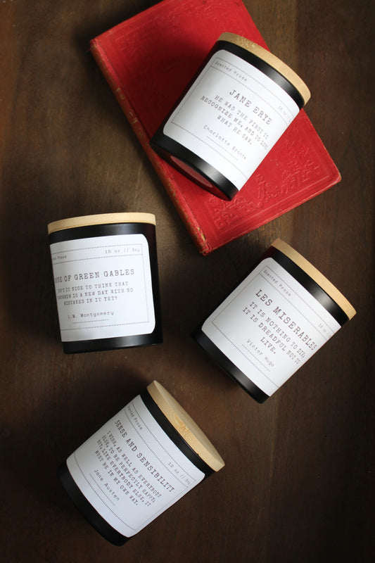 Classic Literature Candle