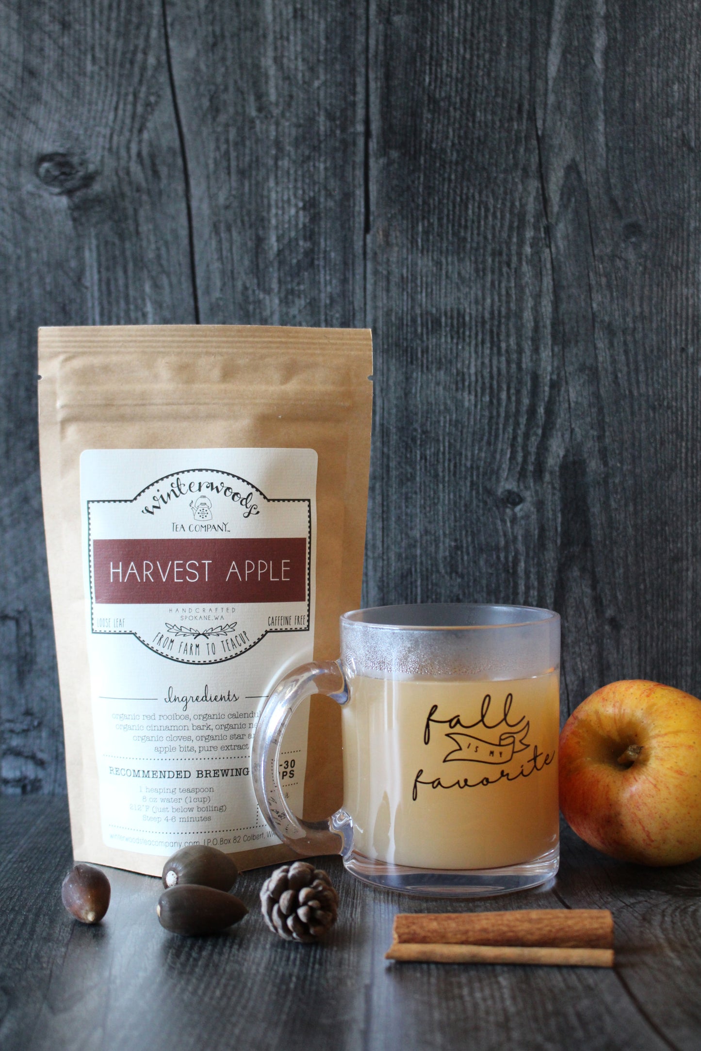 "Fall Is My Favorite" Glass Mug