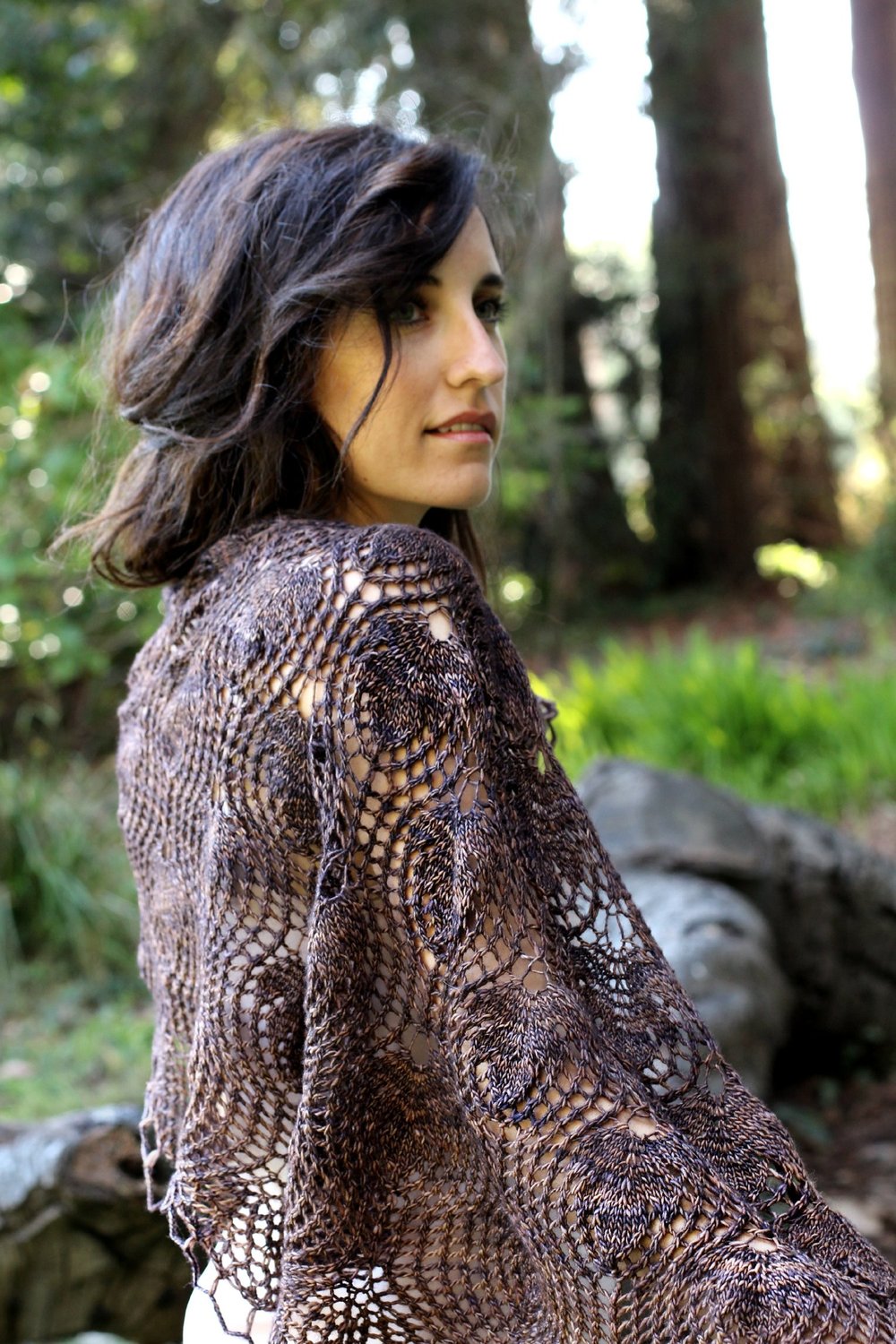 Forest Foliage Shawl PDF Pattern