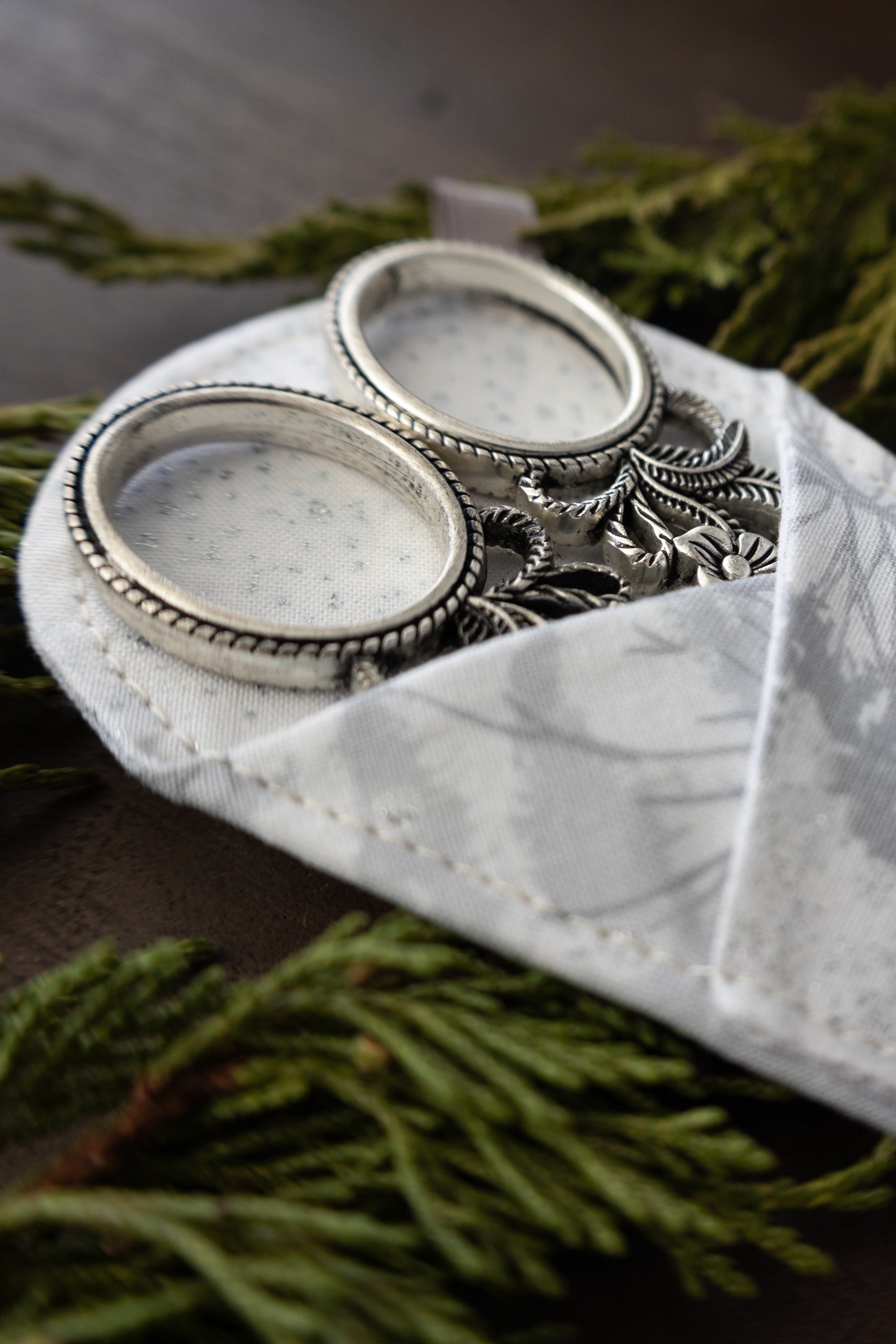 Glittering Trees Scissor Sleeve
