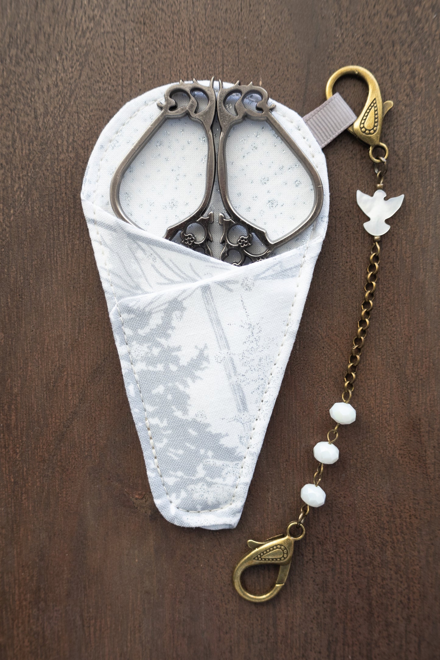 Glittering Trees Scissor Sleeve