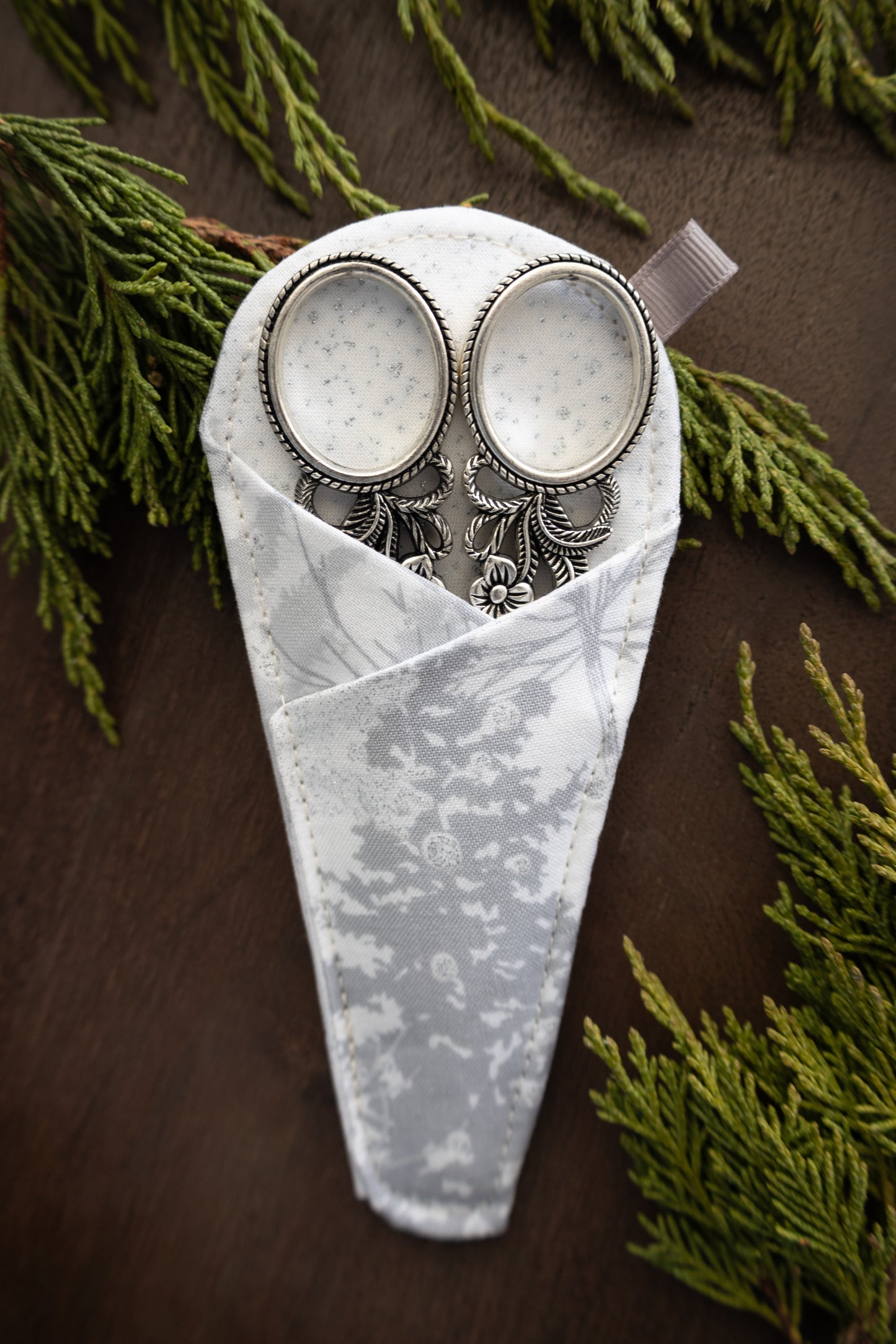 Glittering Trees Scissor Sleeve