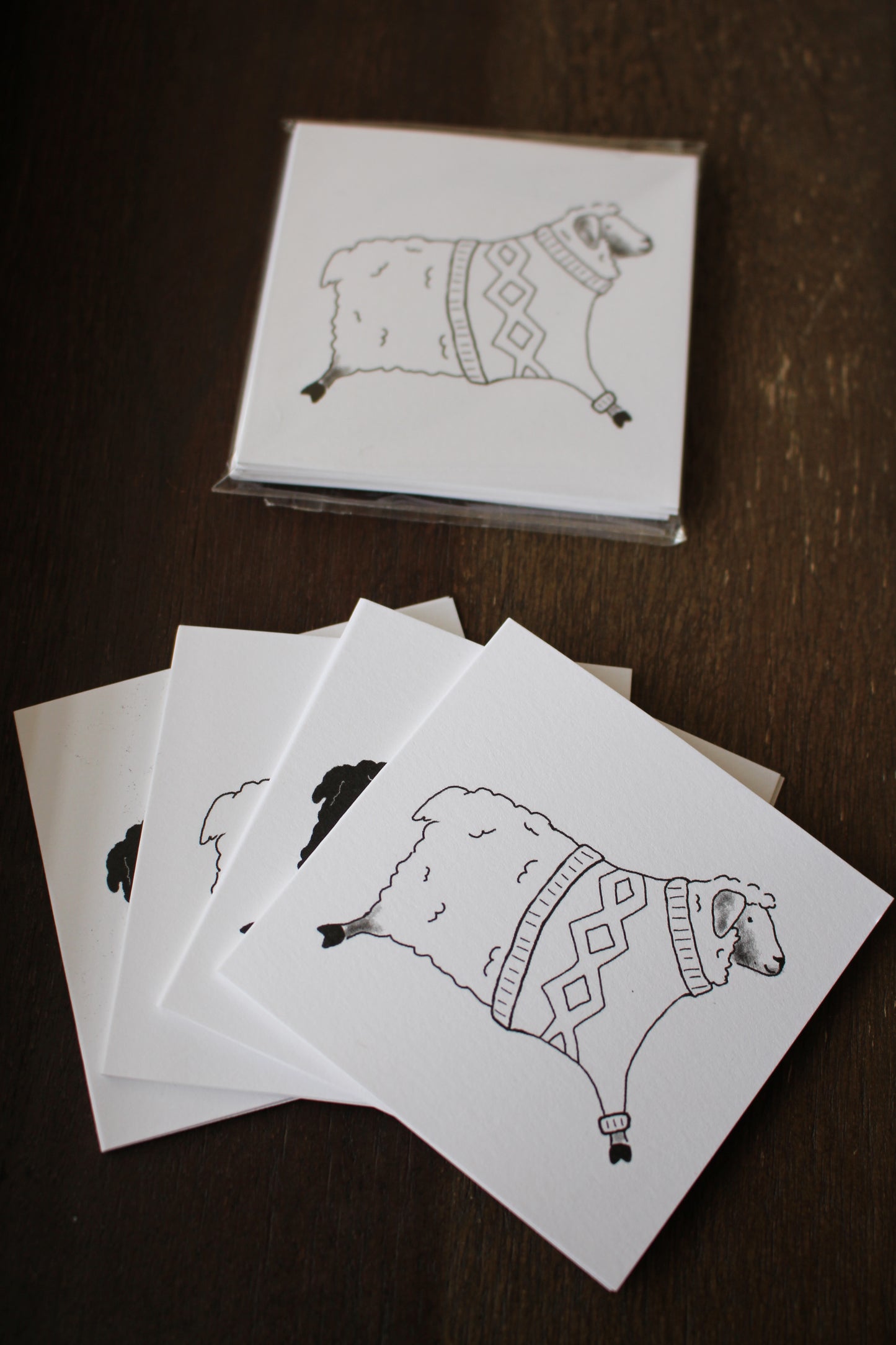 Little Sheep Gift Card Set