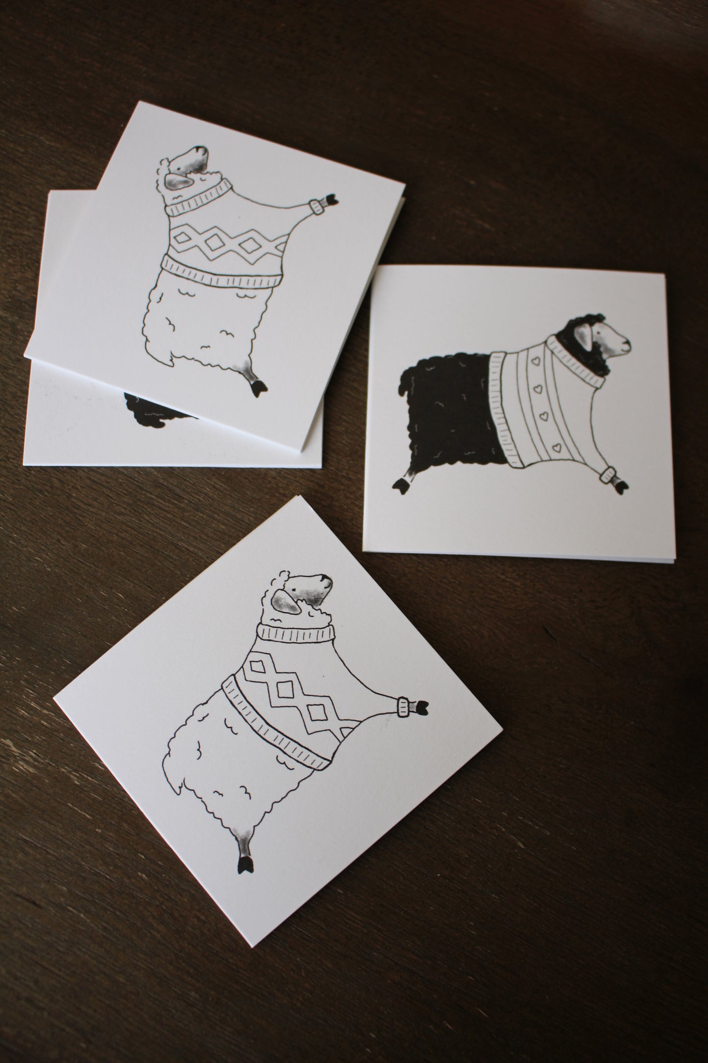 Little Sheep Gift Card Set