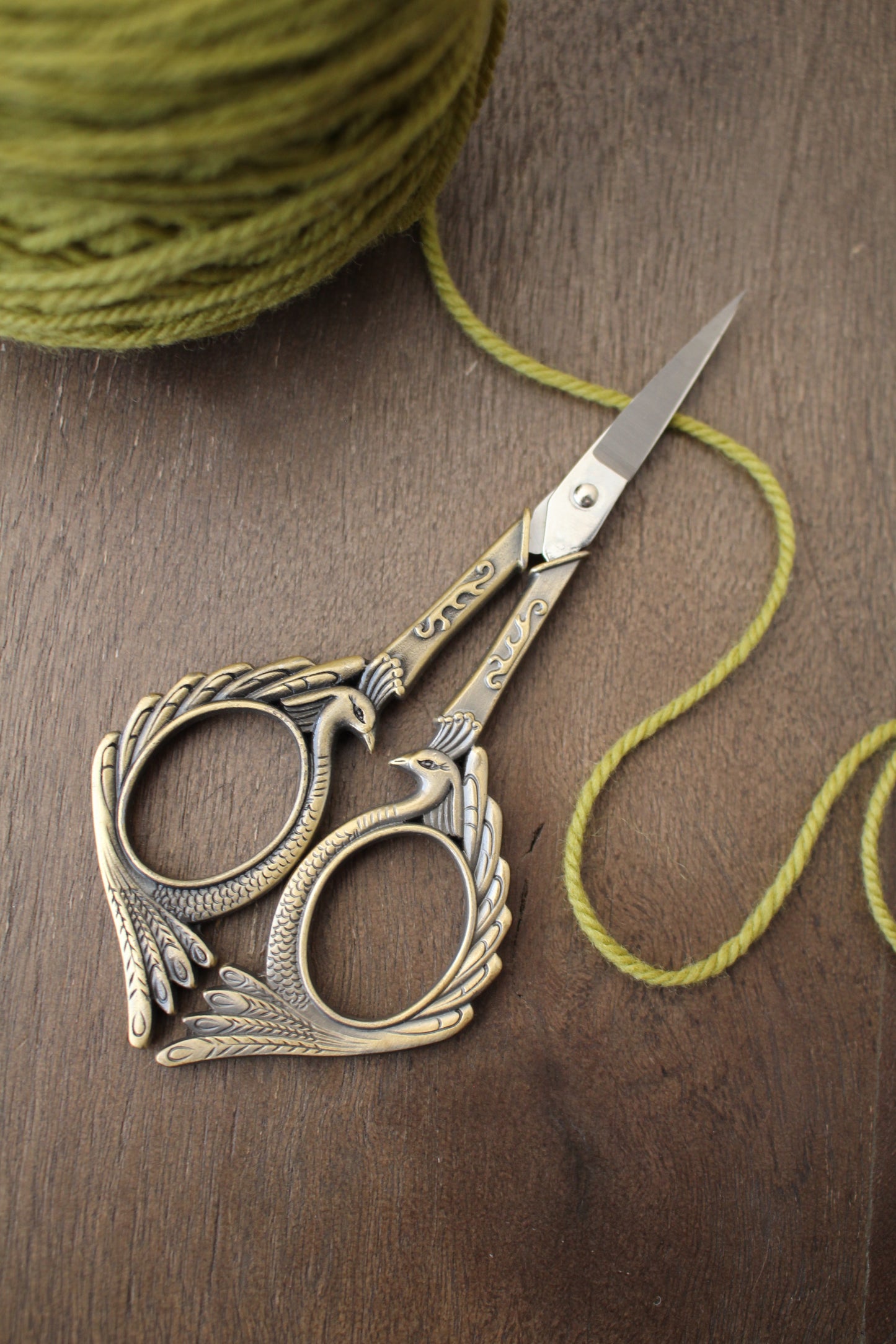 Peacock Embroidery Scissors
