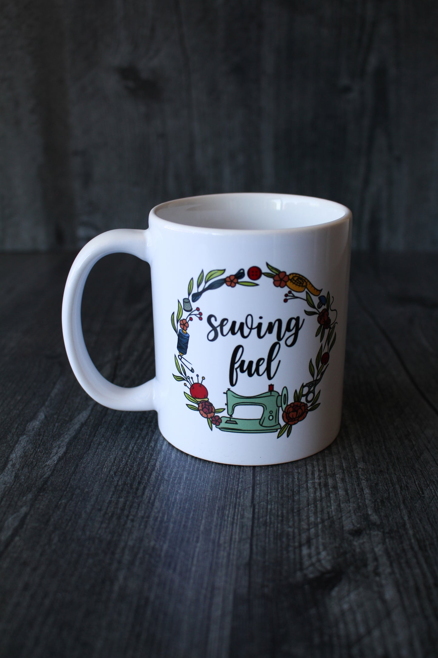 "Sewing Fuel" Mug