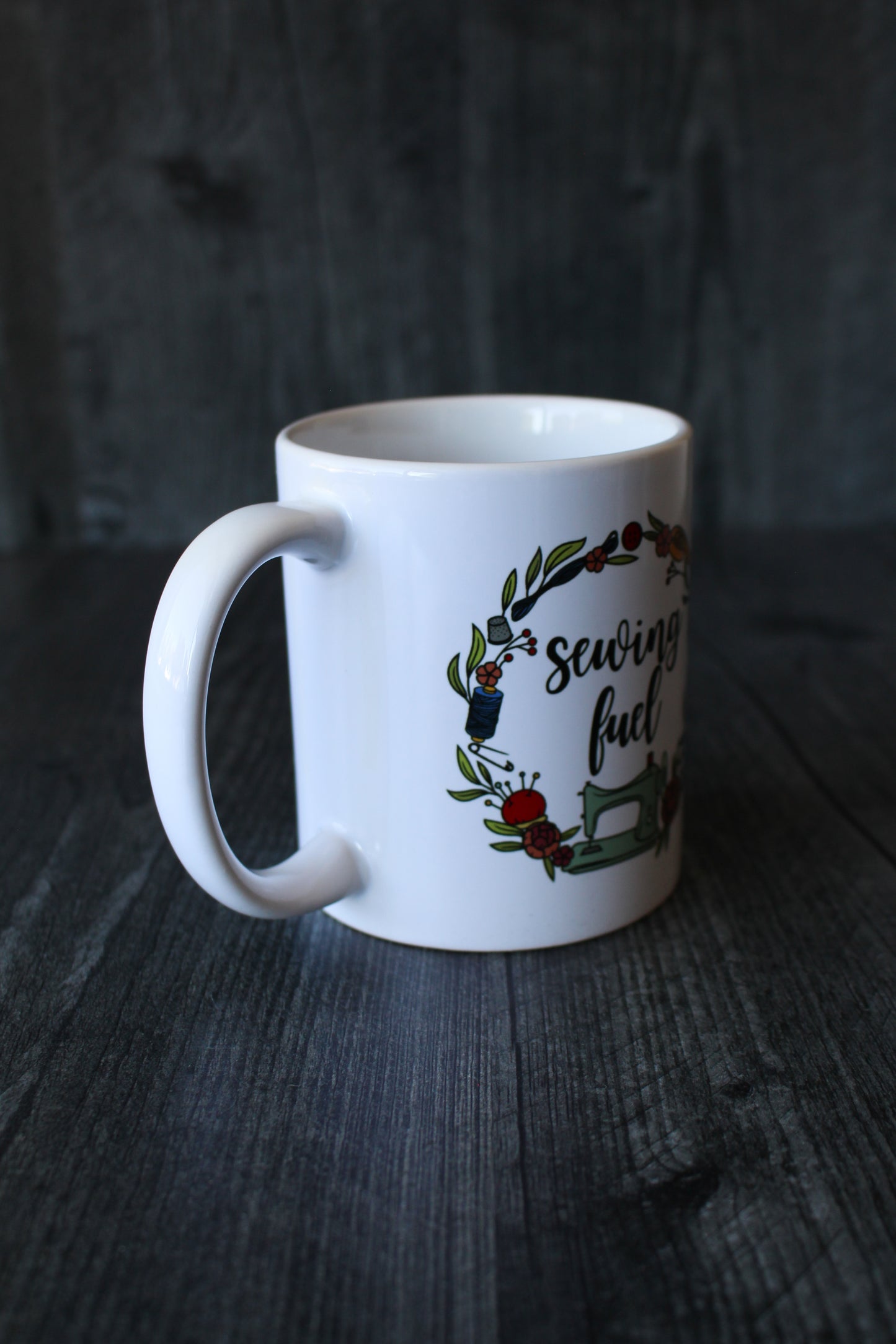 "Sewing Fuel" Mug