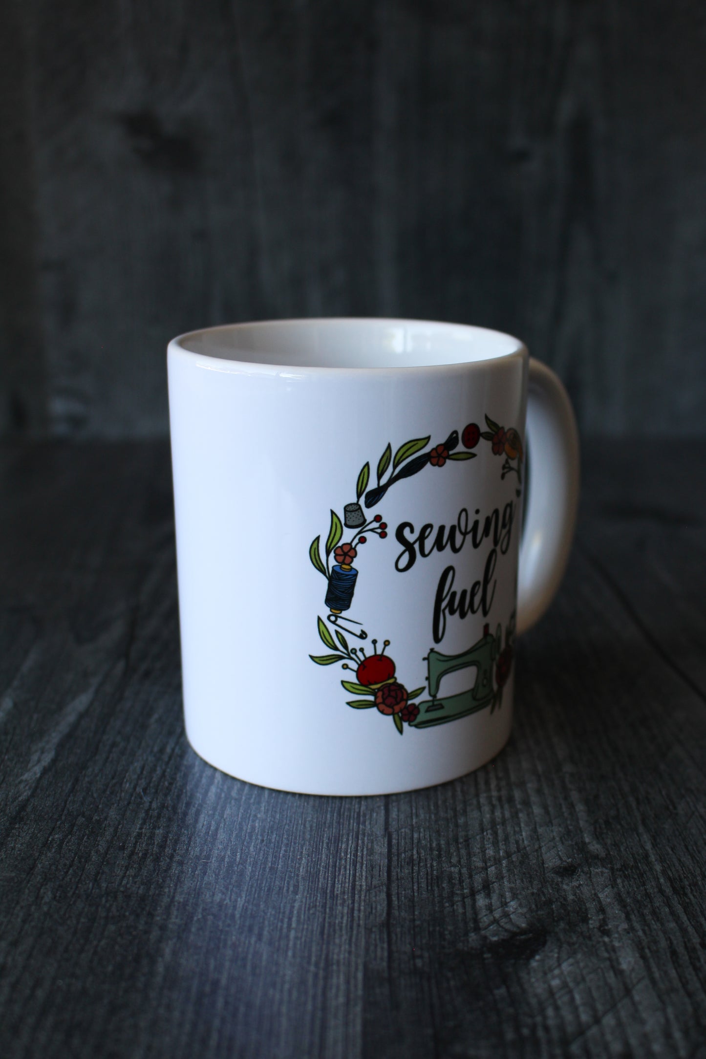 "Sewing Fuel" Mug