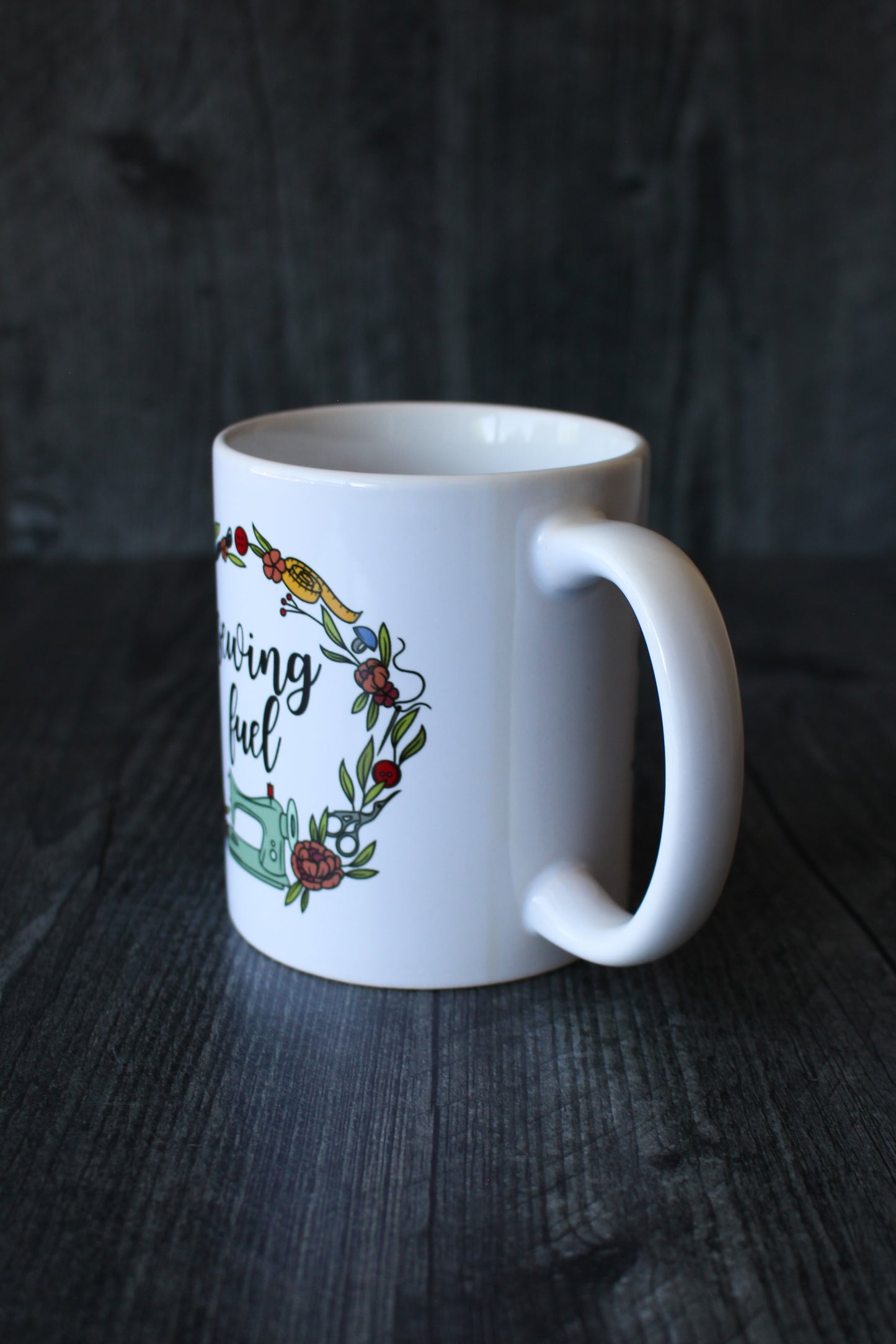 "Sewing Fuel" Mug