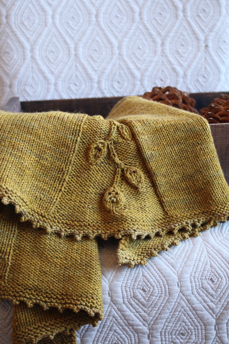 Trailing Ivy Shawl PDF Pattern