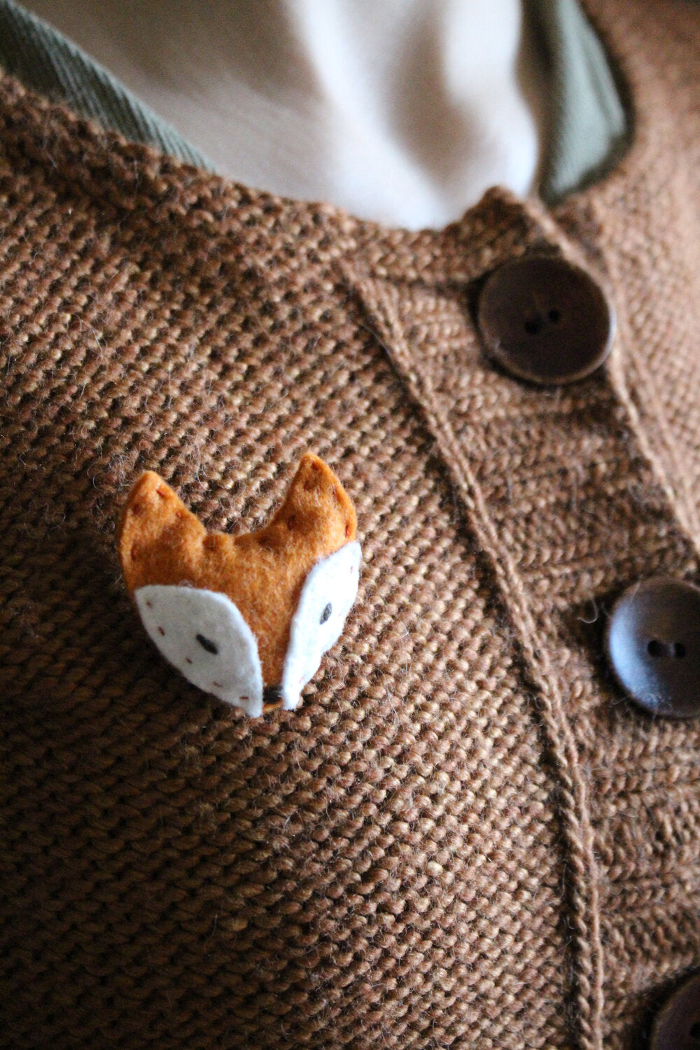 Felt Fox Pin Kit