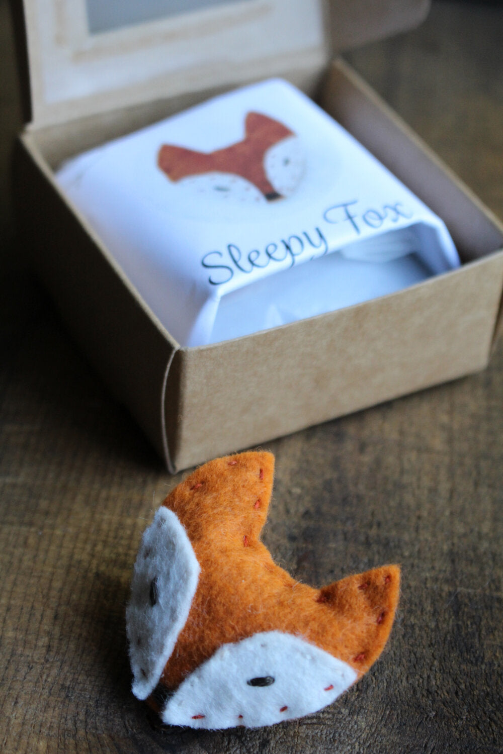 Felt Fox Pin Kit