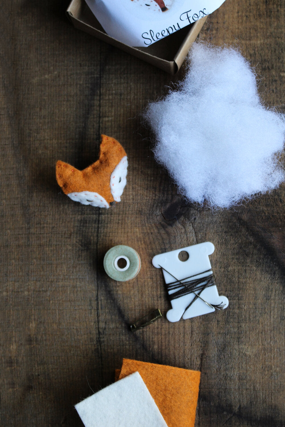 Felt Fox Pin Kit