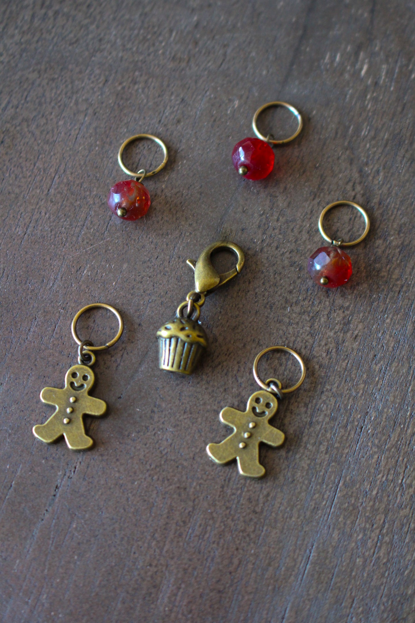 Cozy Baking Stitch Markers Set