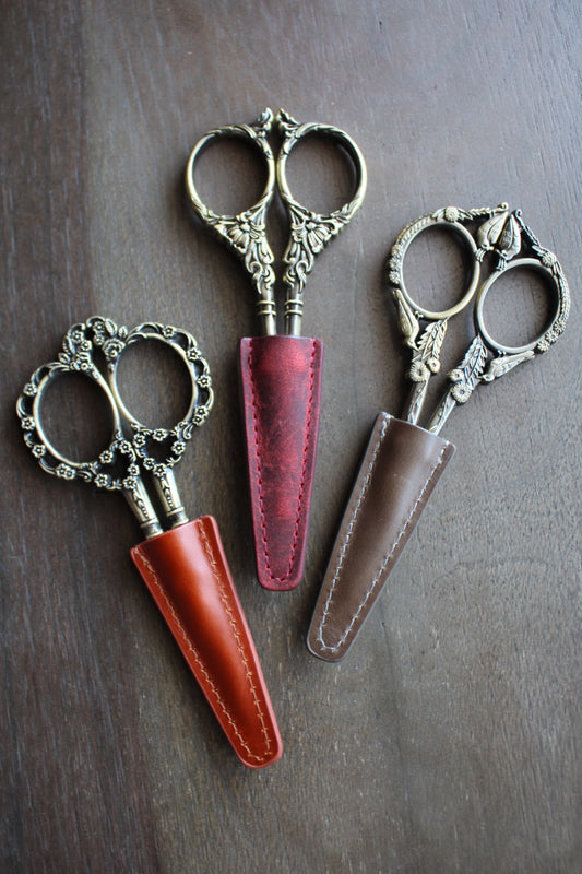 Leather Scissor Sheaths