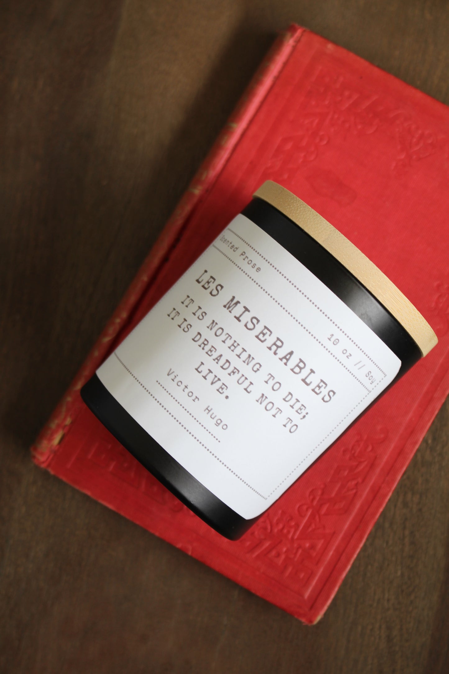 Classic Literature Candle