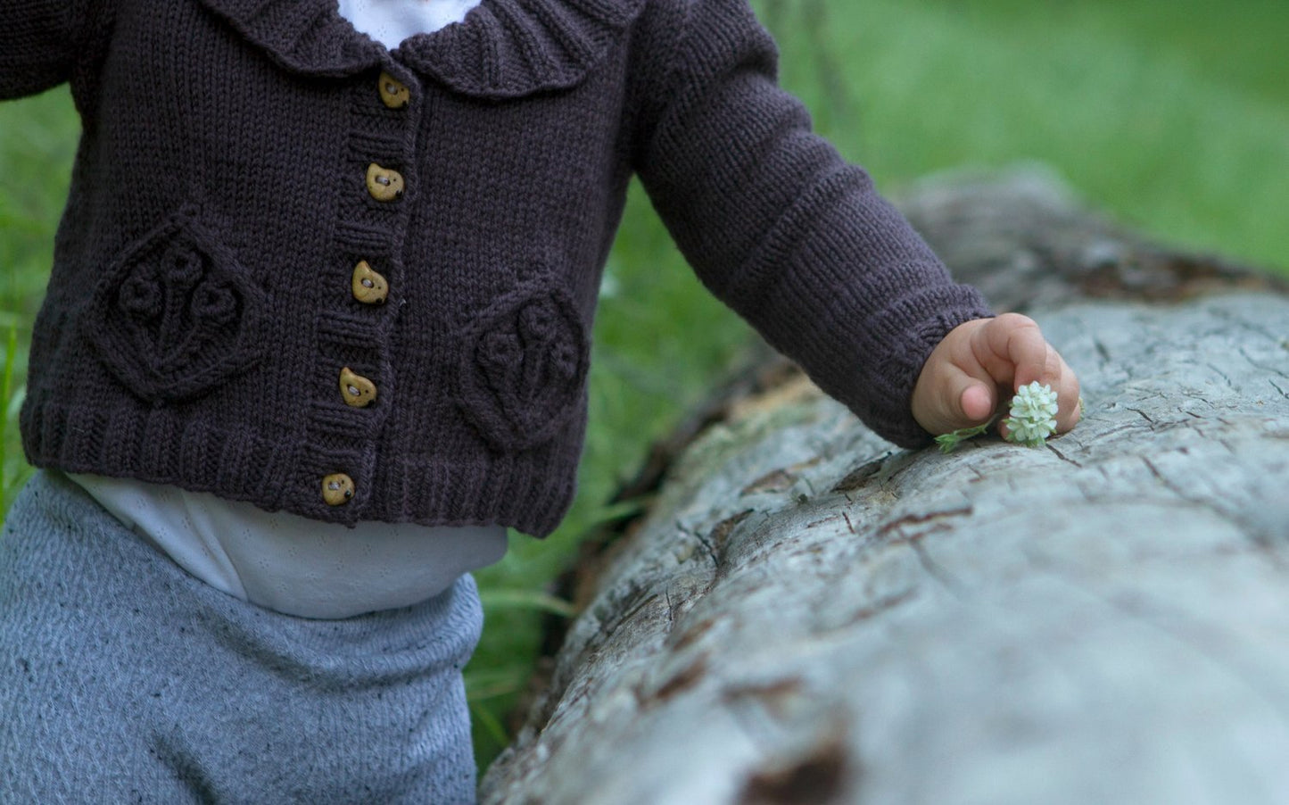 Little Buds Cardigan PDF Pattern