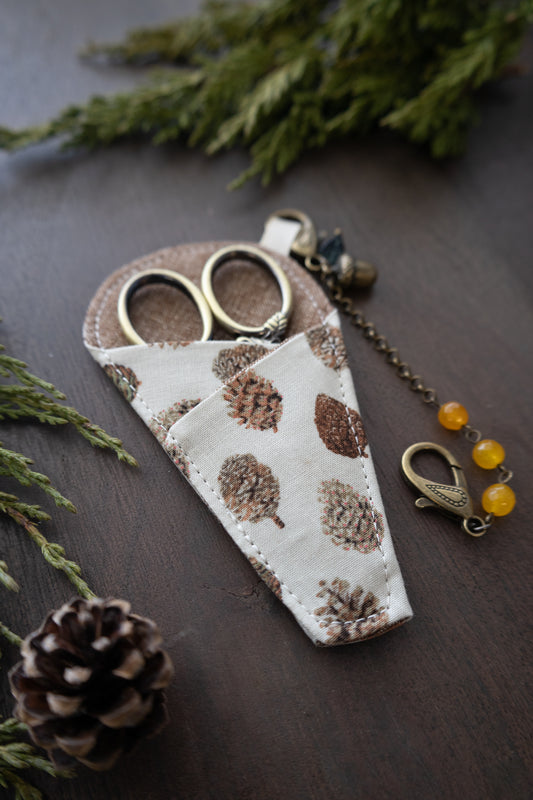 Pinecone Scissor Sleeve