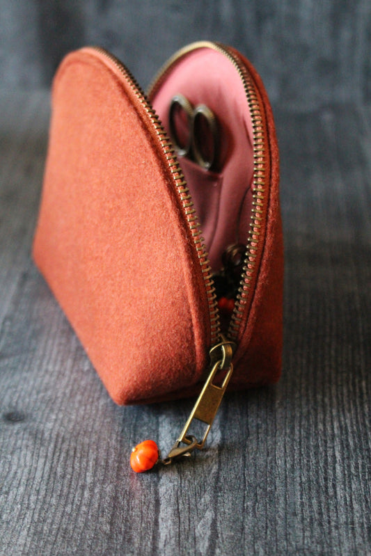 Pumpkin Spice Notions Pouch Gift Set