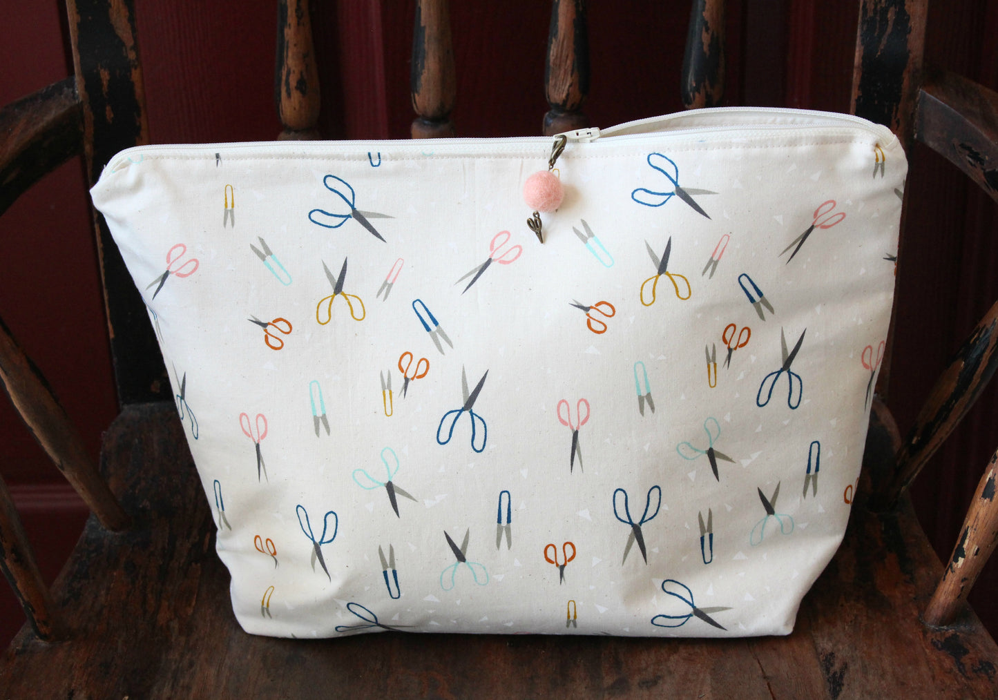 Social Stitcher Project Bag Printed Pattern
