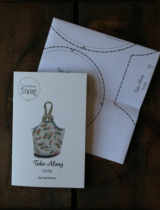 Take-Along Tote Printed Pattern