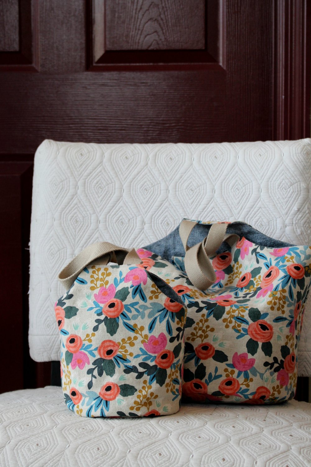 Take-Along Tote Printed Pattern