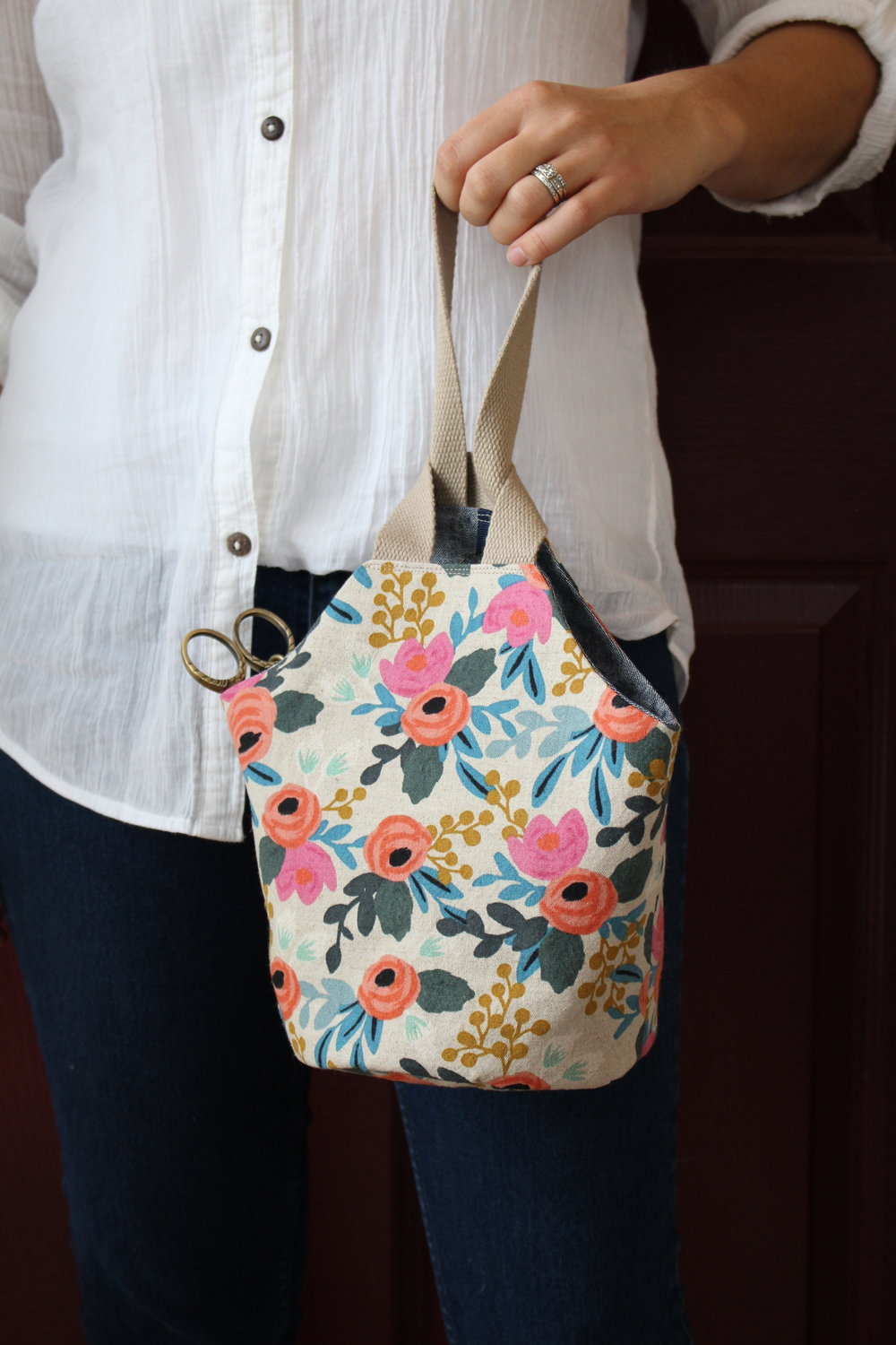 Take-Along Tote Printed Pattern