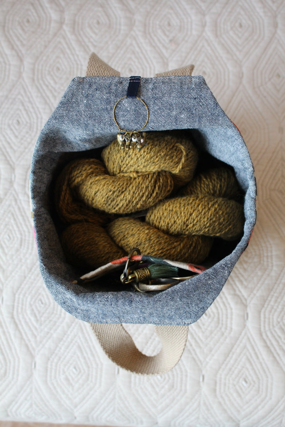 Take-Along Tote Printed Pattern