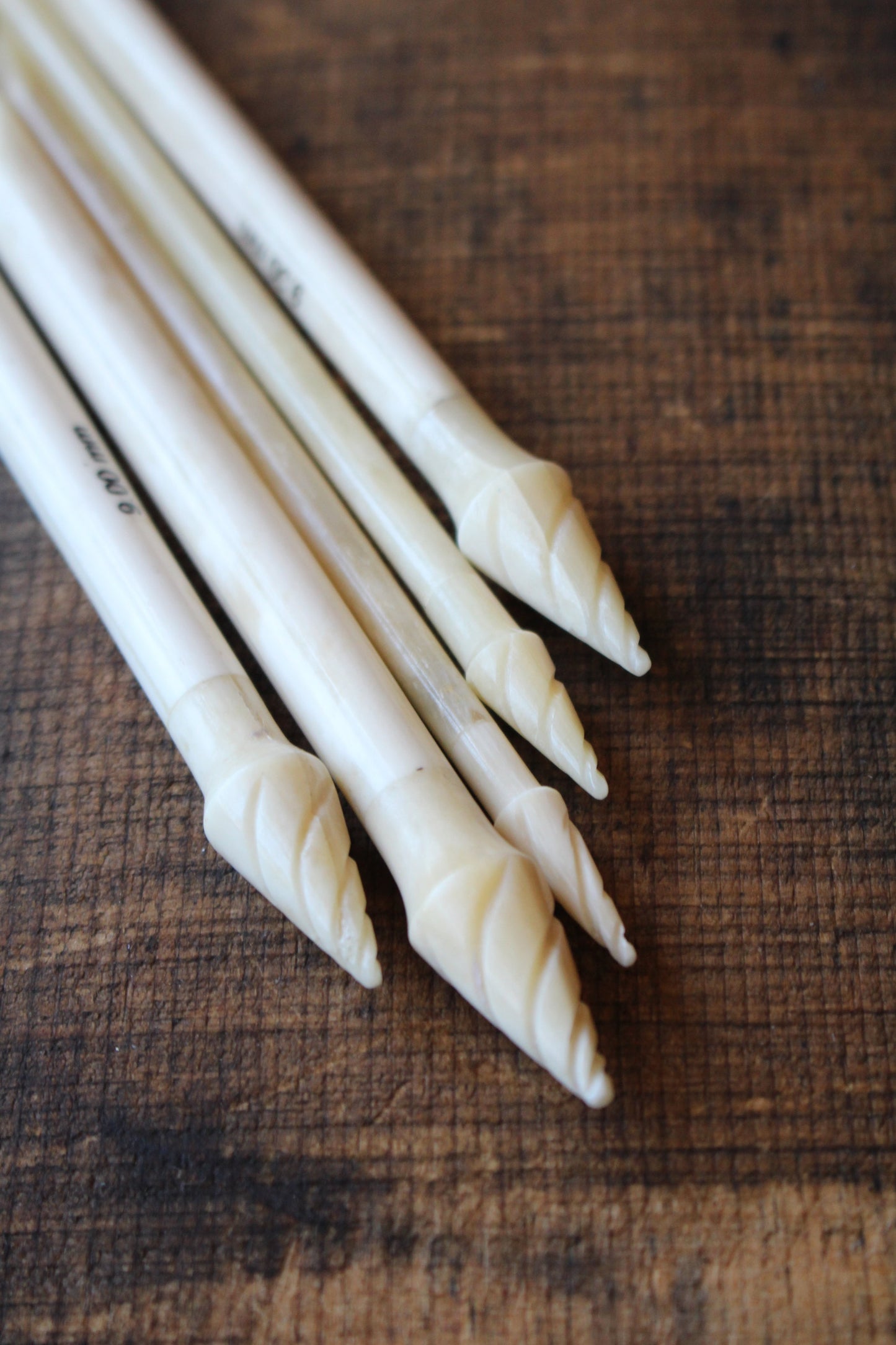 Bone Crochet Hooks