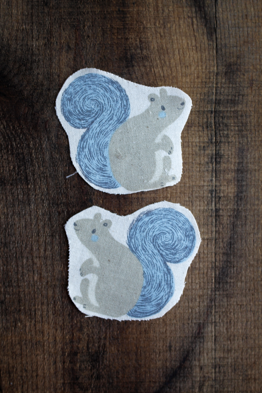 Squirrel Applique