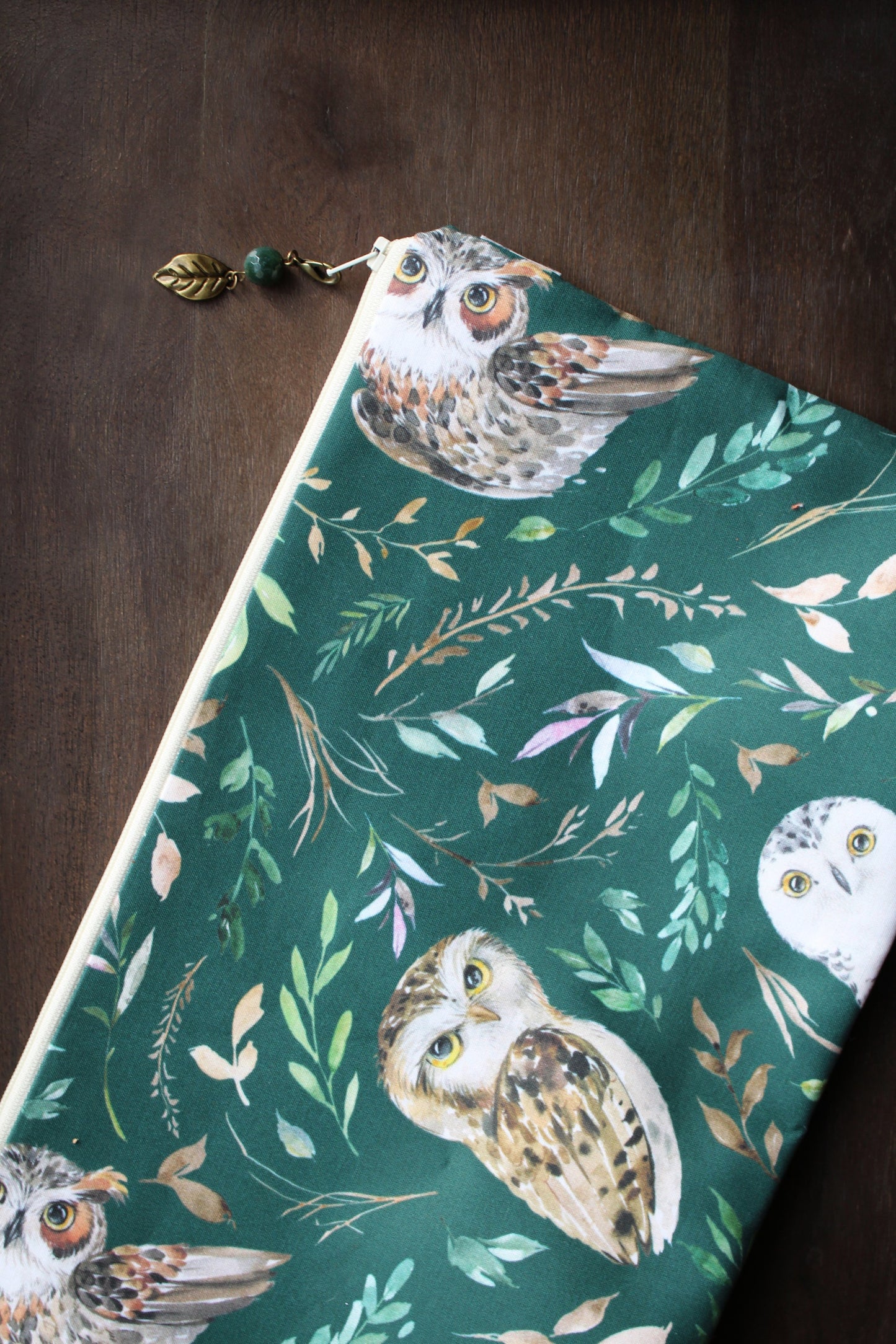 Owl Friends Zippered Project Pouch