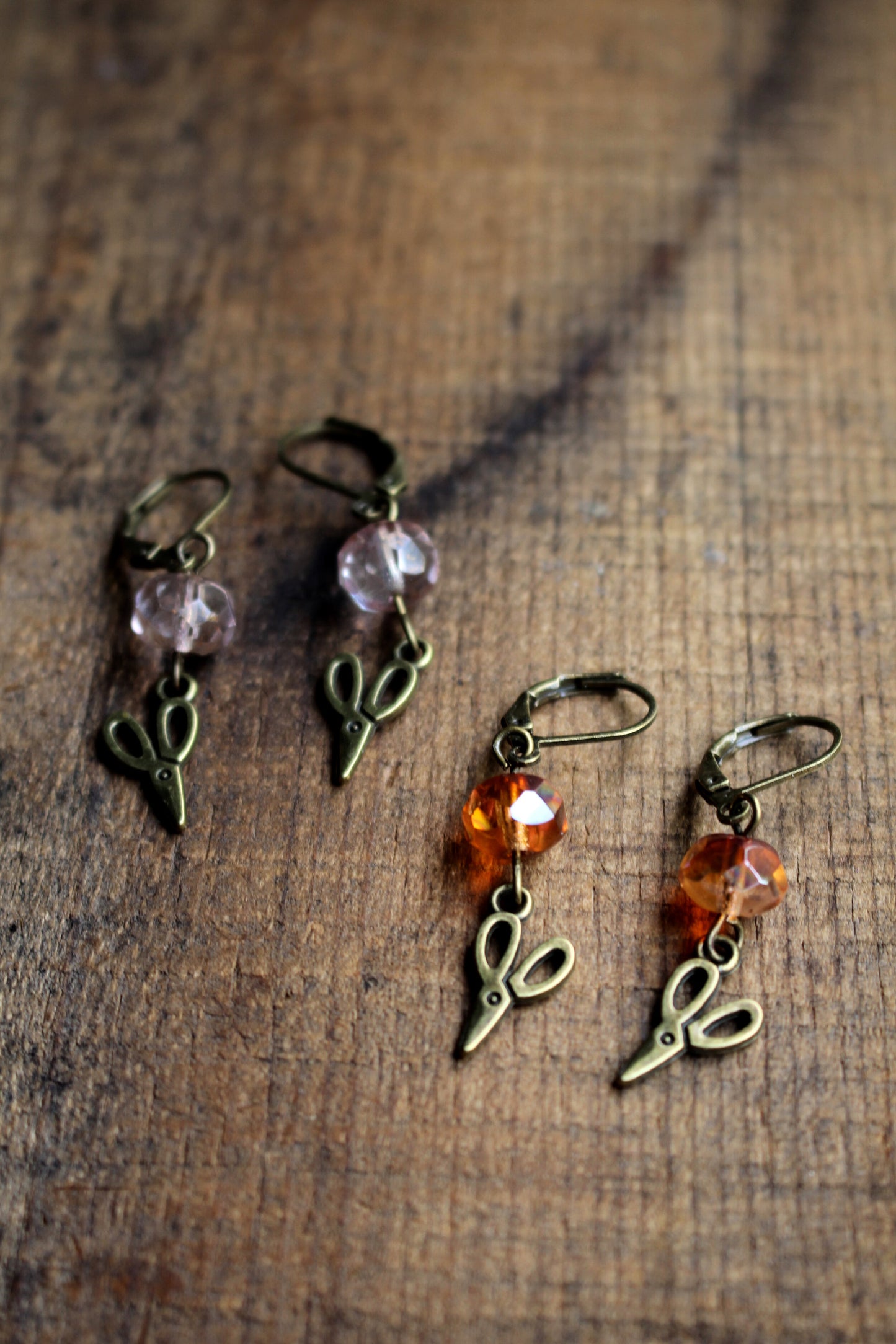 Scissor Charm Earrings