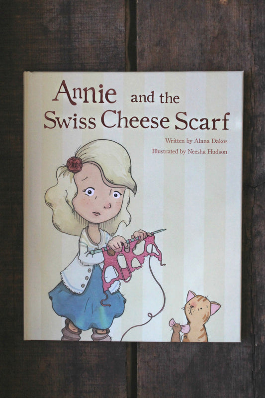 Annie and the Swiss Cheese Scarf