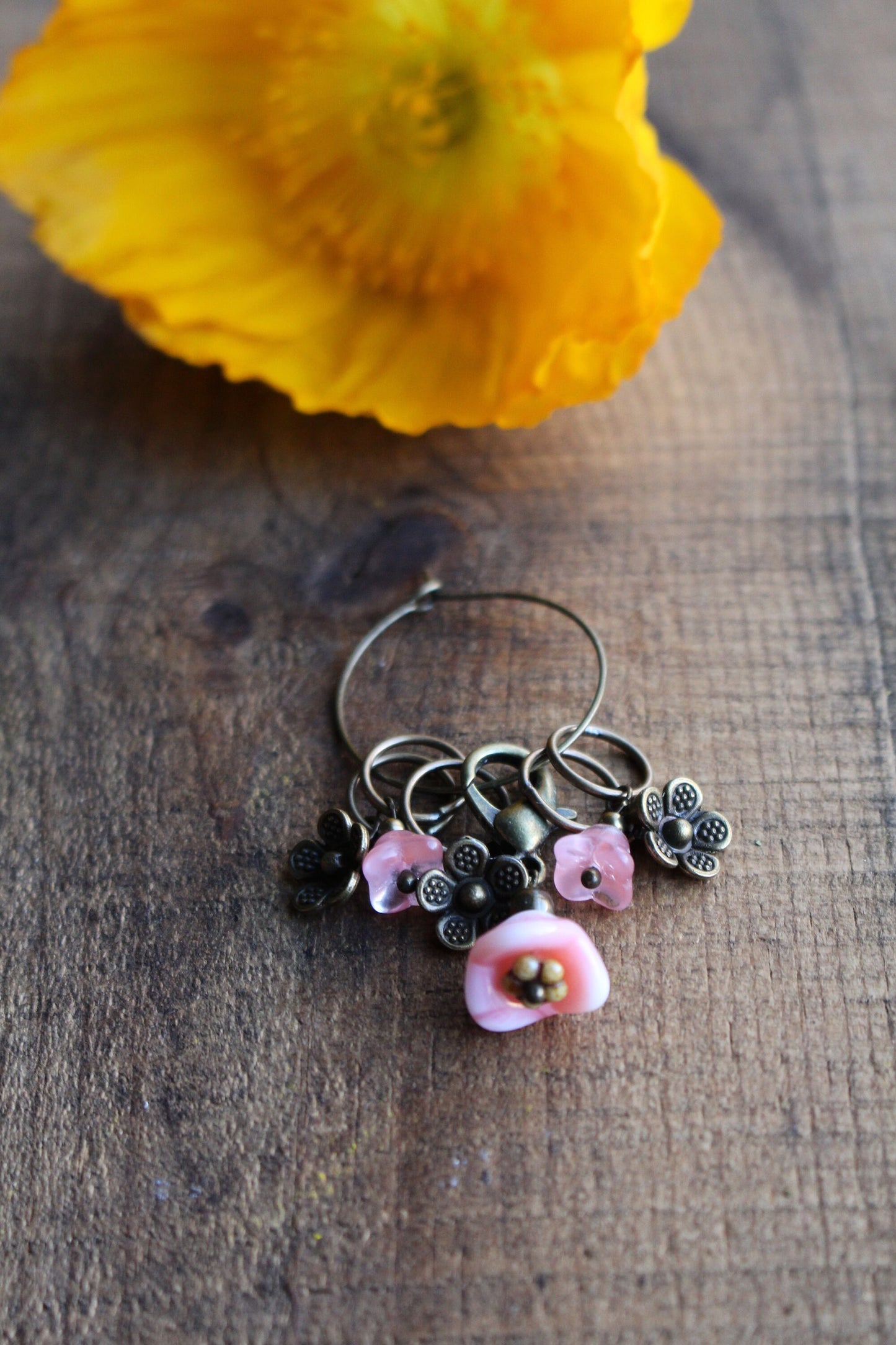 April Showers Bring May Flowers Stitch Markers