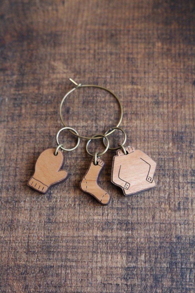 Stitch Markers • Knitwear Stitch Markers for Knitting • Cute Knitting Gift