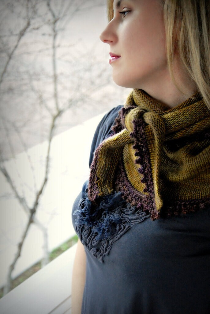 Wrap Knitting Pattern • Cosette Wrap Printed Knitting Pattern • Knitting Pattern Gift