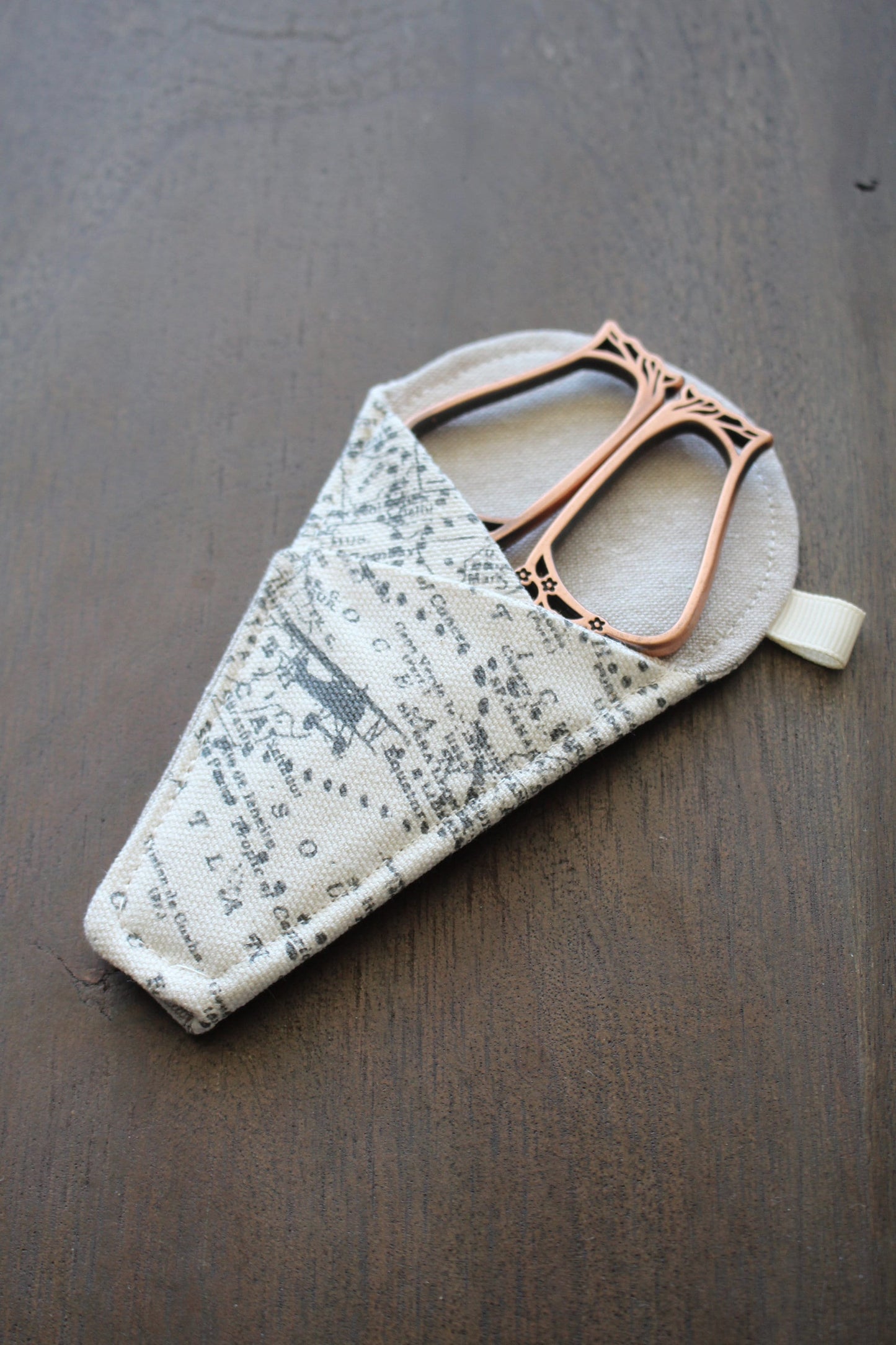 Geography Scissor Sleeve