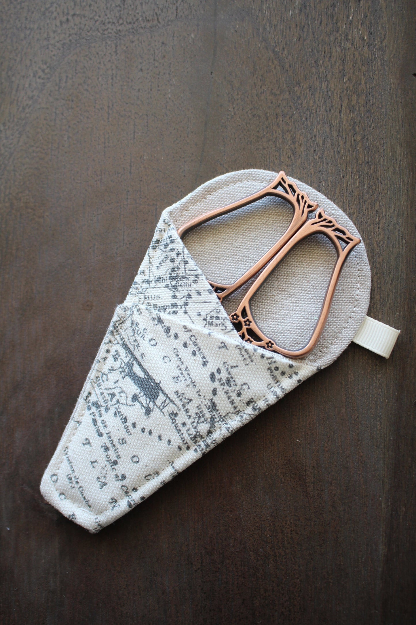 Geography Scissor Sleeve
