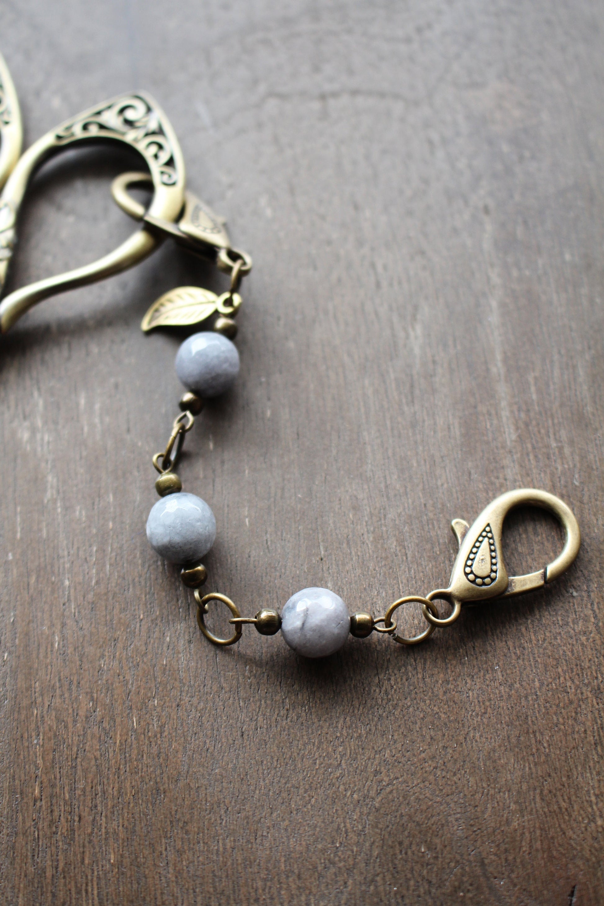 Gemstone Scissor Chain