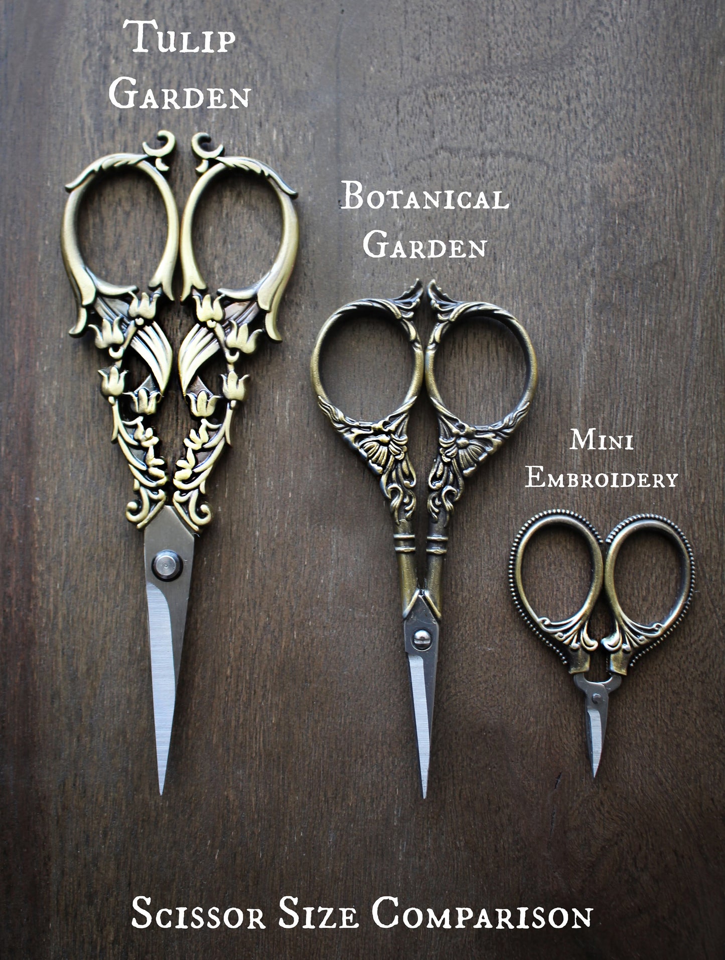 Tulip Garden Embroidery Scissors
