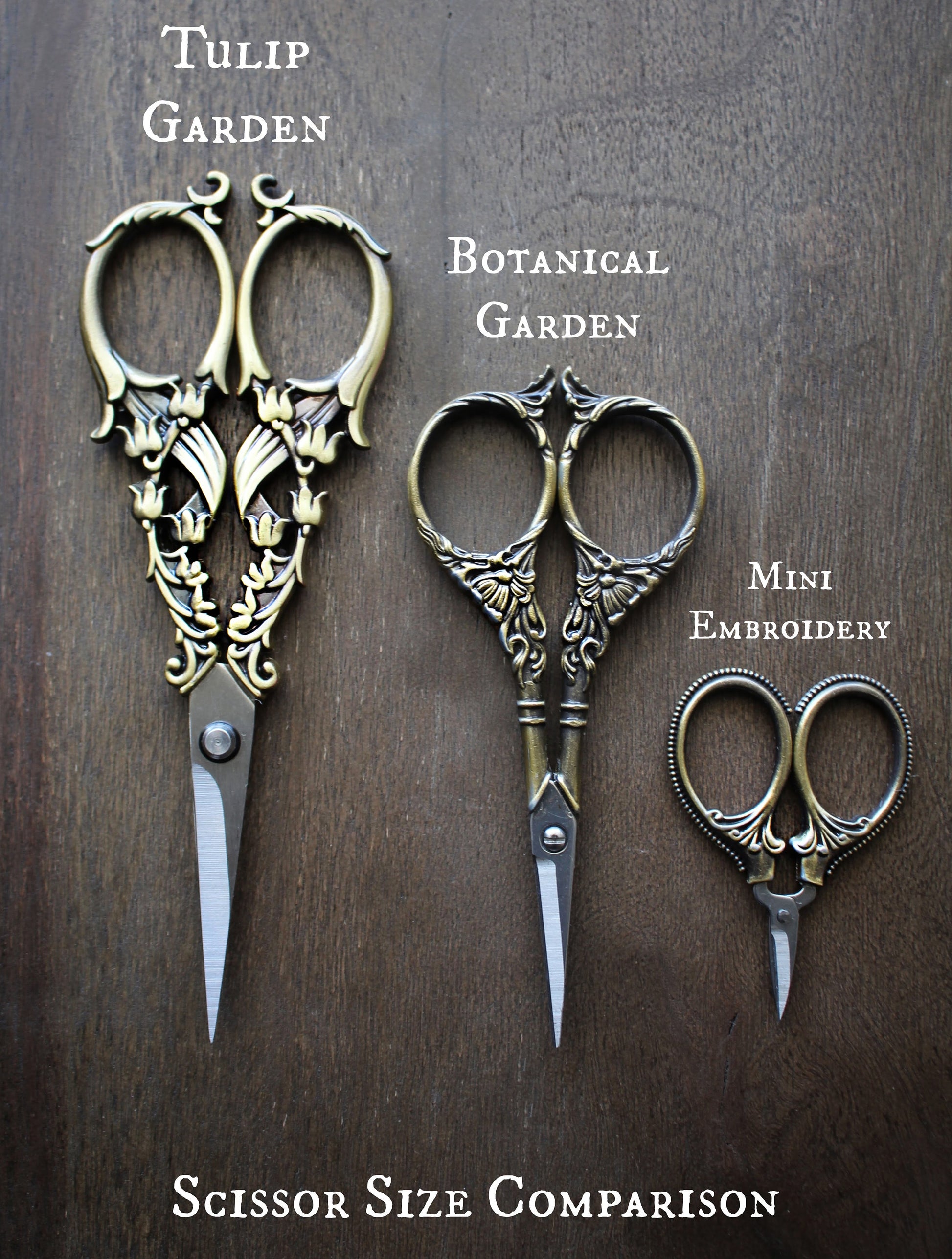 Tulip Garden Embroidery Scissors