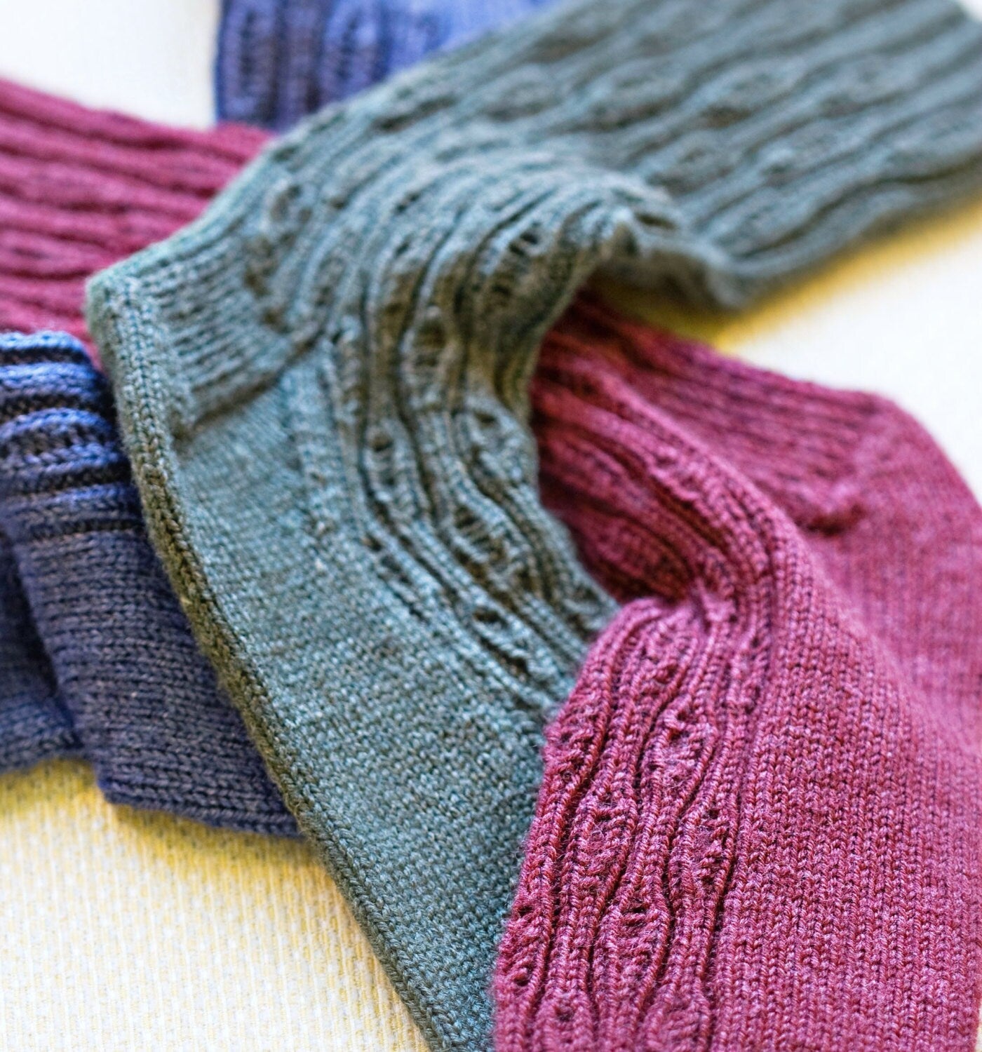 Lace Sock Knitting Pattern • Amelie Sock Knitting Pattern PDF • Intermediate Knit Pattern