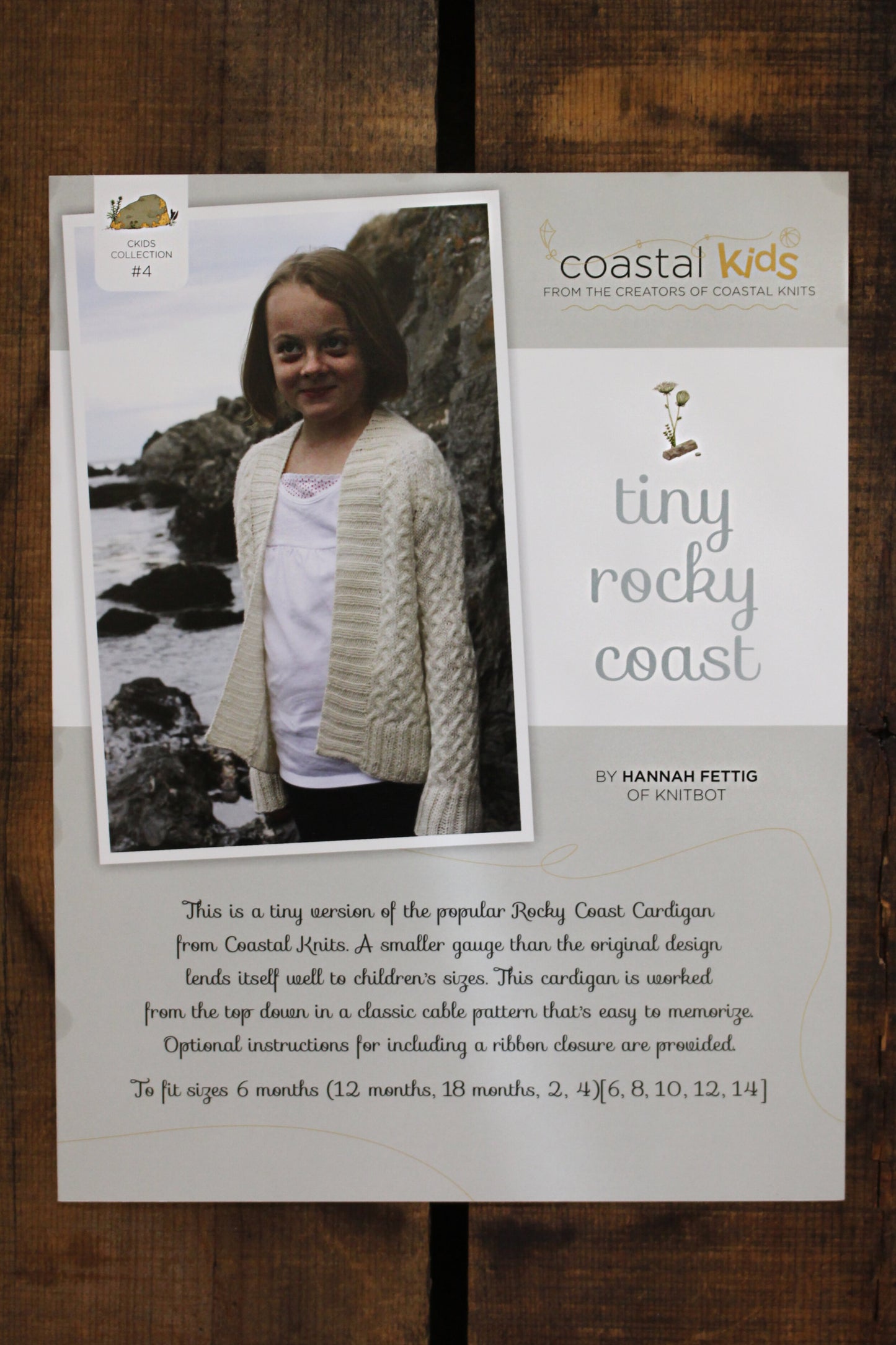 Tiny Rocky Coast Printed Pattern