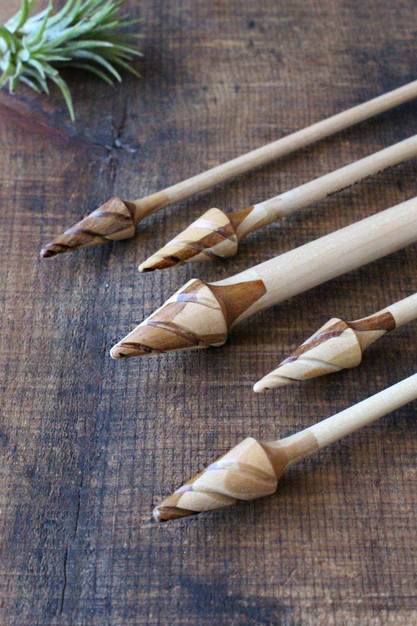 Maple Wood Crochet Hooks