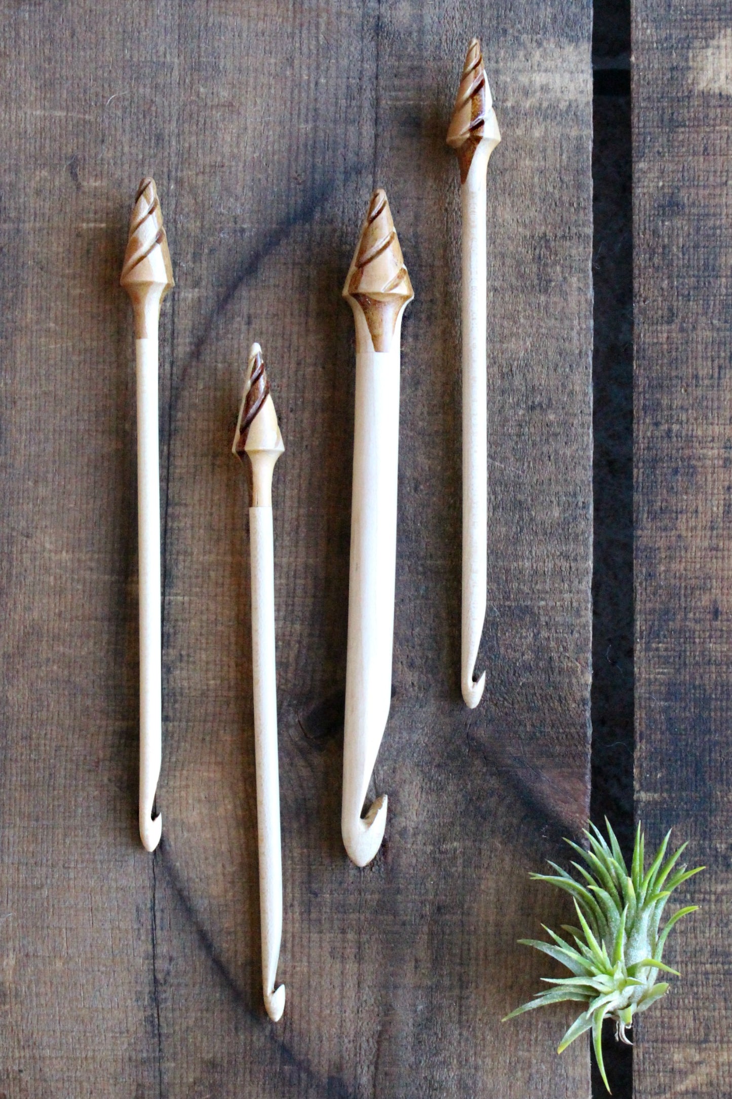 Maple Wood Crochet Hooks